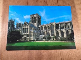 Vintage Postcard, York Minster Architecture, York, Yorkshire, England - £3.79 GBP