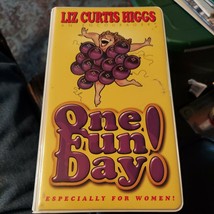 Liz Curtis Higgs One Fun Day Audio Cassettes WOMAN IN GRAPE COSTUME TELL... - £1.40 GBP