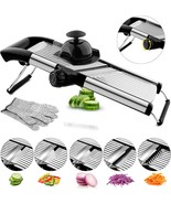 Mandoline Slicer Mandoline Food Slicer for Kitchen Mandolin Potato Slice... - $67.49