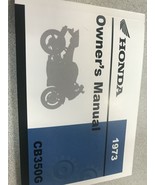 1973 HONDA CB 350 G CB350G Super Sport 350 Owner owner Owner&#39;s Manual - $1,278.69 MXN