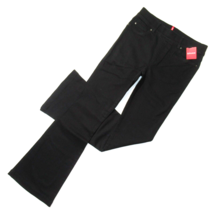 NWT SPANX 20326R Flare in Clean Black Pull-on Stretch Jeans L x 34 - $118.80