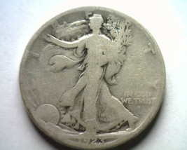 1923-S Walking Liberty Half Good G Nice Original Coin From Bobs Coins Fast Ship - £20.08 GBP