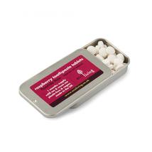 Raspberry Toothpaste Tablets With Refillable Tin (1 Month Supply) - $3.50