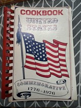 Vintage Cookbook United States Bi-Centennial Commemorative Cook Book 1776-1976 - £10.60 GBP
