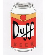 Simpsons Duff Beer Bumper Sticker Window Laptop Decal Multiple Sizes - £2.38 GBP+