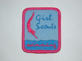 Girl Scouts Patch - SWIMMING - £6.29 GBP