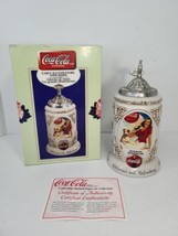 Anheuser-Busch Coca-Cola Early Illustrators Stein Series CS400 1999 Budw... - $79.19