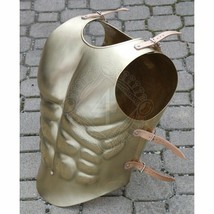 Medieval Muscle Jacket Wearable Armor Chest Breast Breast Halloween Metal Cos... - £178.46 GBP