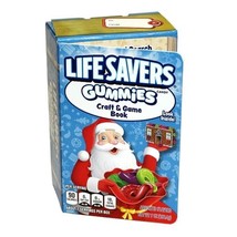Lifesavers Gummies Gummybook Craft &amp; Game  Candy Holiday Christmas Sweet Story - £18.32 GBP