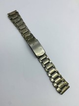 Vintage seiko stainless steel watch ￼strap,used.clean 17.4mm-1970s(VE-52) - $11.68
