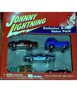 Johnny Lightning Exclusive 5 Car Value Pack - $363.60 MXN
