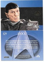 Star Trek The Next Generation Season Five Spock Embossed Card S29 Skybox... - £2.35 GBP