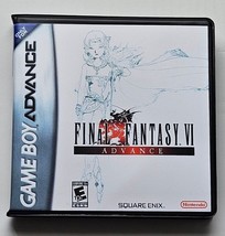 Final Fantasy VI CASE ONLY Game Boy Advance GBA Box BEST QUALITY AVAILABLE - £10.44 GBP