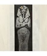 1942 Egyptian Gold Coffin Tutankhamun Print Antique Ephemera 8 x 5  - $366.69 MXN