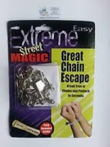 Extreme Street Magic:  Great Chain Escape - Break Free of Chains and Padlock! - £5.53 GBP