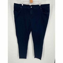 NWT Universal Standard Seine High Rise Skinny Jeans Sz 30 (5X) Dark Indi... - £30.87 GBP
