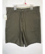 NWT Turnbury Men&#39;s Sz 33 Brown Flat Front Casual Walking Shorts NEW S45H... - $14.85