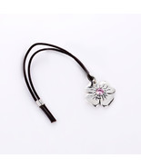 100% S925 Sterling Silver Daisy Clasp Opener, Pink CZ Bracelet - $24.97 CAD