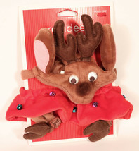 Target Cat Reindeer Costume One Size Hat Collar Booties Christmas Small ... - £14.72 GBP
