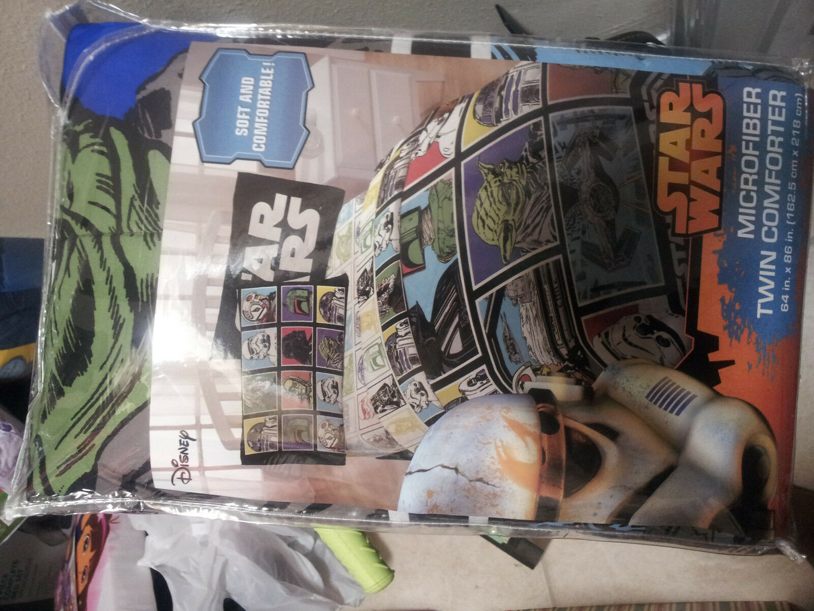Star Wars Classic Twin/Single Size 4 Piece Comforter and Sheet Set - $66.50