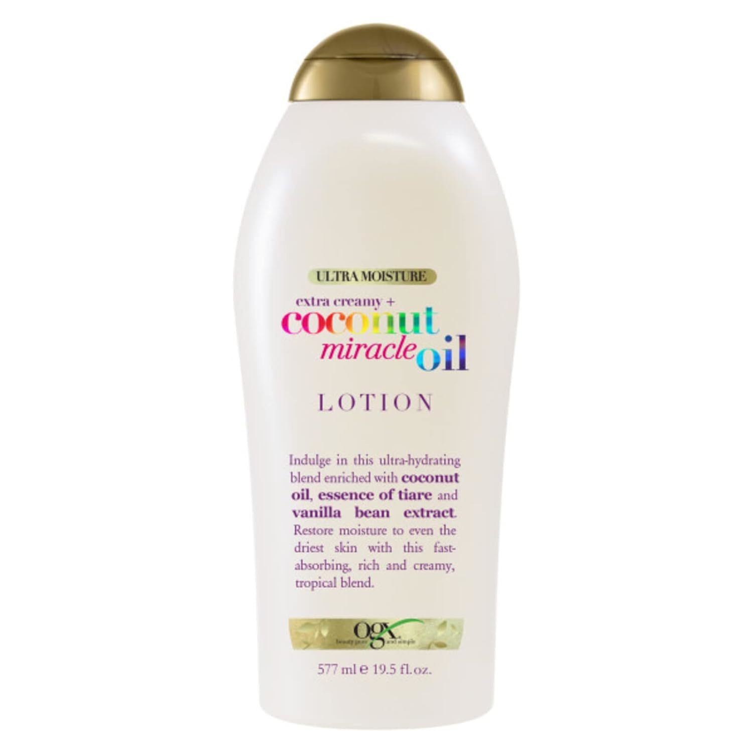 OGX Extra Creamy + Coconut Miracle Oil Ultra Moisture Body Lotion with Vanilla B - $34.99