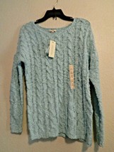 Sonoma Life STYLE Womens Pullover Sweater Blue  Knit S   New - £15.50 GBP