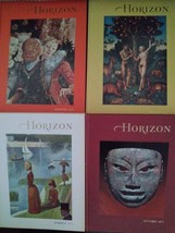 Horizon a Magazine of the Arts Volume 13.   1971 Complete  4 issues hard... - $23.76