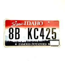 Untagged United States Idaho Bonneville County Passenger License Plate 8B KC425 - £13.18 GBP