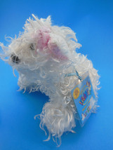Ganz Webkins White Shaggy Terrier Puppy Dog with Sealed Code Mint with Tag - $9.89
