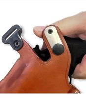 Fits Smith&Wesson 442/642 Revolver 1.875”BBL Leather Shoulder Holster #1128# RH image 8