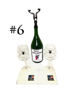 #6 OOAK Funny Bunny  Vintage &amp; hand crafted wine accessories coll - $2,185.78 MXN