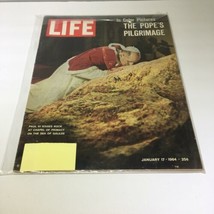 VTG Life Magazine January 17 1964 - Pope Paul VI Kiss Rick at the Galilee - £10.56 GBP