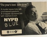 Nypd Blue Tv Show Print Ad Vintage David Caruso TPA2 - £4.72 GBP