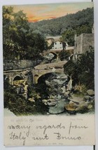 San Remo Greetings Many Stone Bridges 1905 Postcard I4 - £7.82 GBP