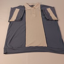 Essentials International Choice Men's White & Gray Polo Shirt Short Sleeve 2XL image 12