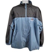 Glacier Park Montana Prairie Mountain Men's Blue Jacket Size XXL - $32.66