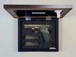 Hidden Storage Photo Frame for Gun and Valuables / *BROWN* - $64.35+