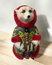 MARGARET LE VAN AURORA Polar Bear Figure Artisan Flair Artist Cold Shoul... - $31.68