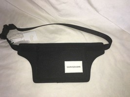 Calvin Klein Belt Bag Black with logo Patch new - £66.27 GBP