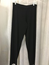 Knit Chic Women&#39;s Pants Black Knit Pants Size Small - $23.76