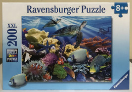 NEW “Ocean Turtles” Premium Ravensburger 200 XXL Piece Puzzle 12608 - £10.62 GBP