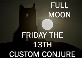 Friday 13TH Conjure Your Full Moon Spirit Or Djinn Vessel Ring Pendant Magick - £38.23 GBP