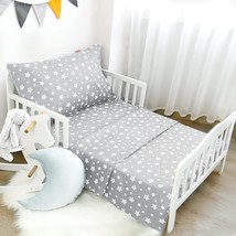Toddler Bed Sheets For Boys, 3 Piece Toddler Sheet Set, Soft Breathable ... - $34.19