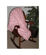 ALL STITCHES - LACEY CROCHET BABY BLANKET PATTERN - 051A - £2.15 GBP