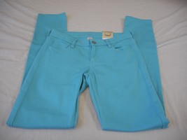 Women&#39;s Juniors Arizona Super Skinny Slender Fit Jeans Blue Curacao Sz 17 NEW - £18.88 GBP