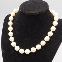 Faux Pearl Necklace Costume Jewelry 1960&#39;s - $45.48