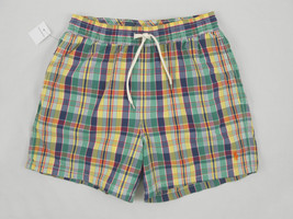 NEW! NWT! Polo Ralph Lauren Plaid Swim Shorts (Bathing Suit)!  Sm - £35.40 GBP
