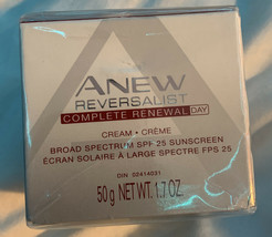 Avon Anew Reversalist Complete Renewal Day Cream 50 ml 1.7oz New Old Stock 2021 - $29.99