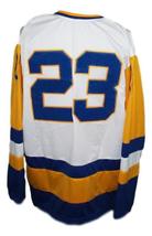 Any Name Number Saskatoon Blades Retro Hockey Jersey New White Any Size image 5