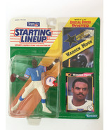 Kenner 1992 Edition Starting Lineup Warren Moon w/ Series Poster, Housto... - £12.58 GBP